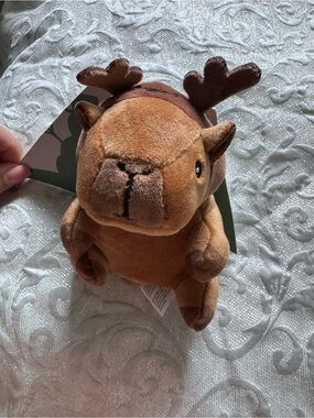Plush Capybara Small Pet Toy - Brown